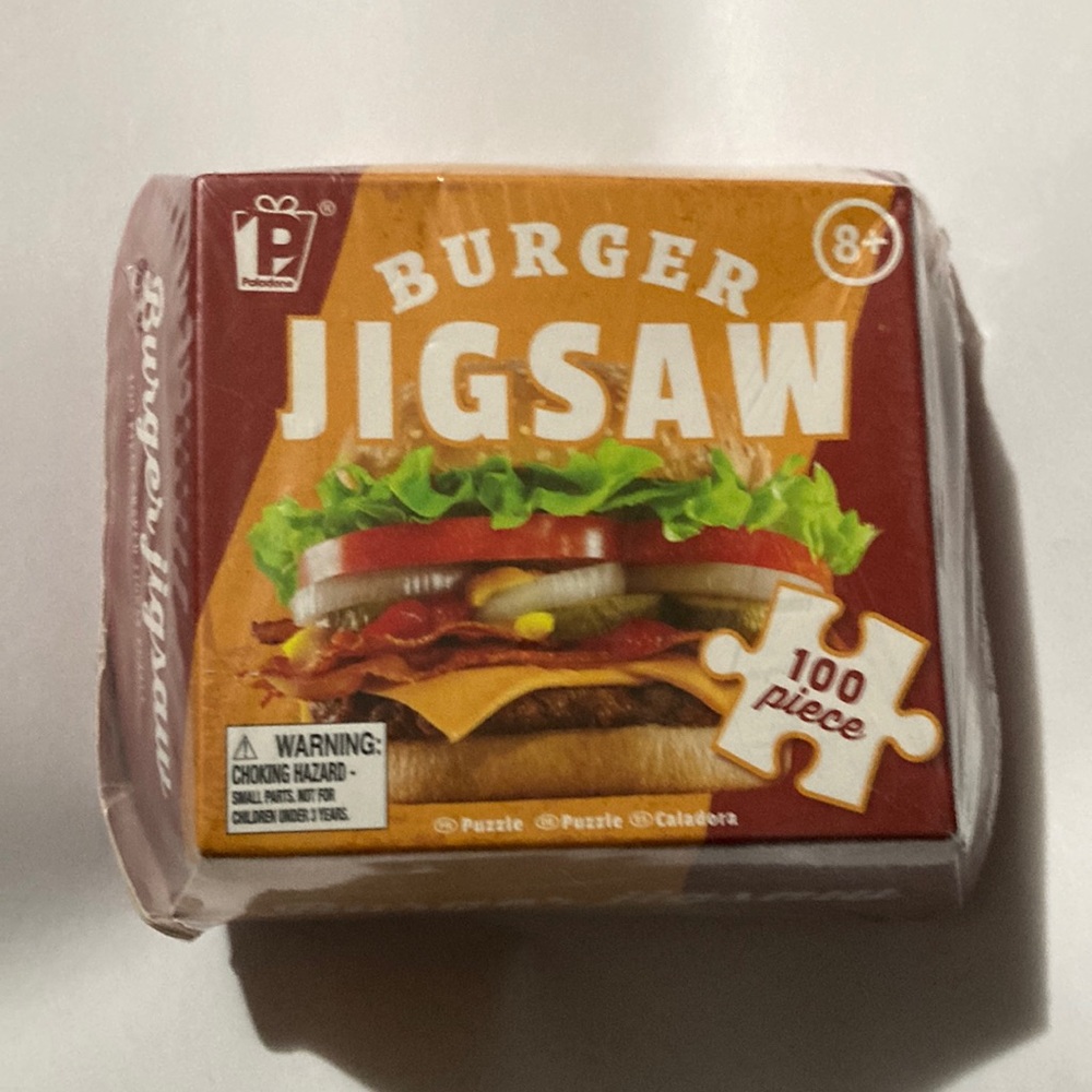 Paladone Burger Jigsaw Puzzle Sealed 100 Pieces